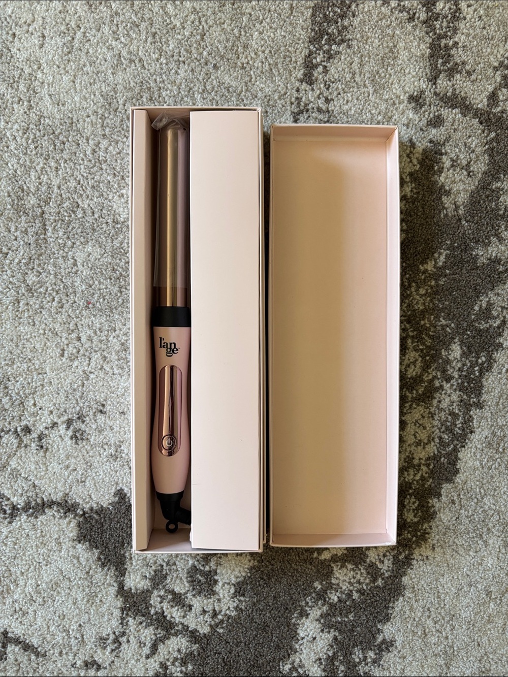 L’ange Rose Curling Wand - Blush Pink